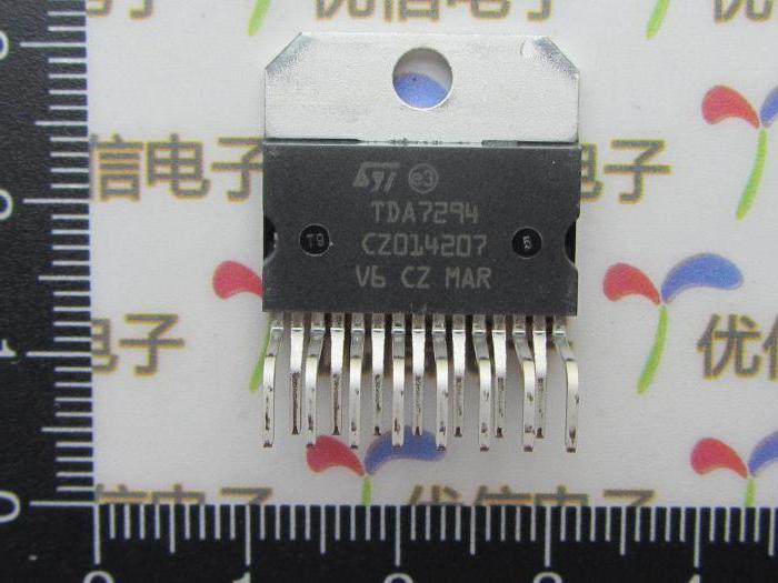 TDA7294 amplifier circuit for subwoofer