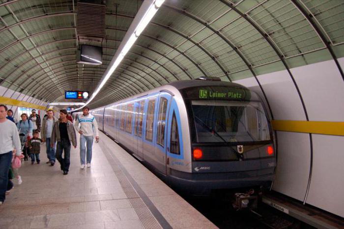 Мюнхен: метро