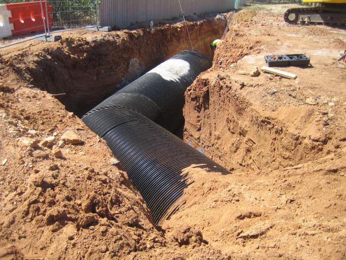 pipe slope between septic tank and drainage well