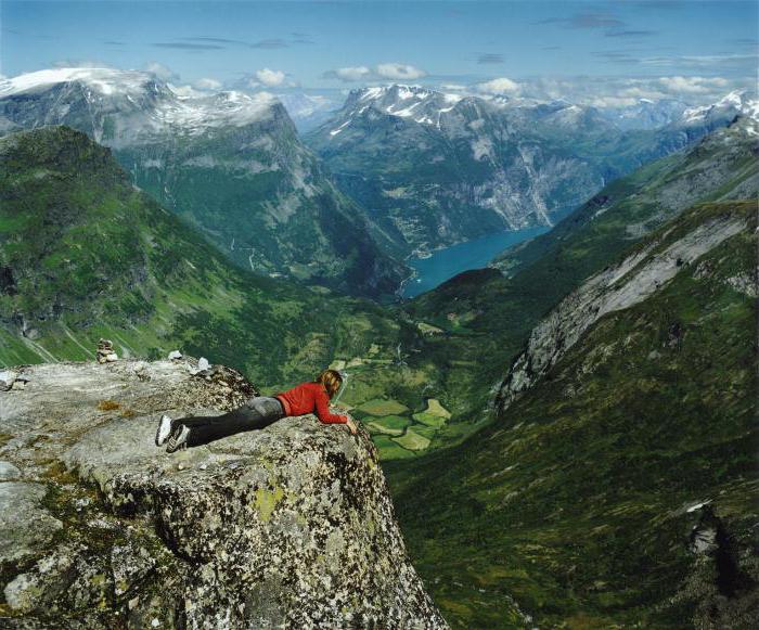 горы норвегии фото