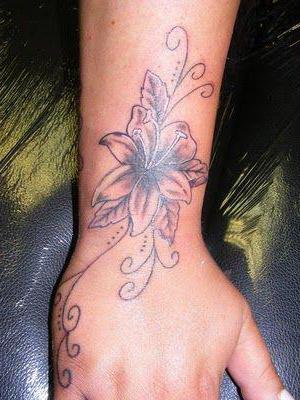 простые татуировки для девушек на руке