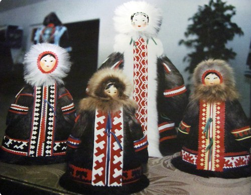куклы с хантыйским орнаментом