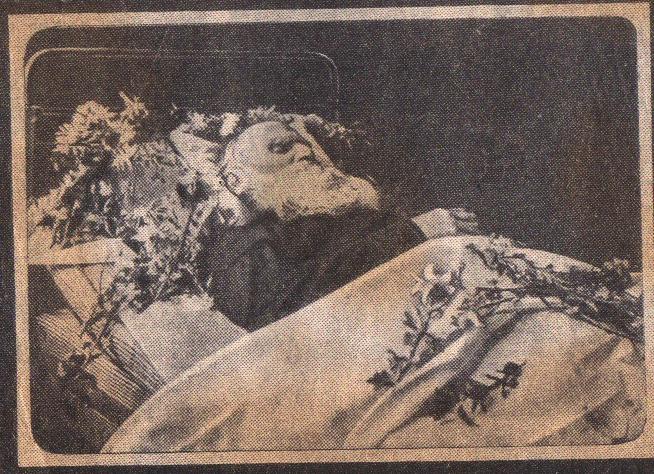 Tolstoy on his deathbed