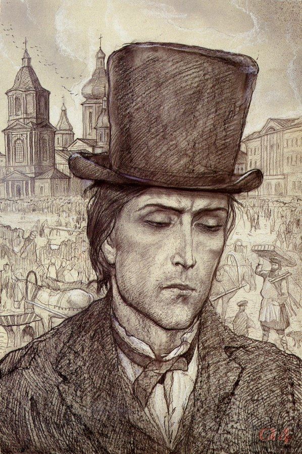 portrait of Raskolnikov