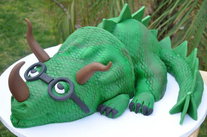 Детские торты динозавр