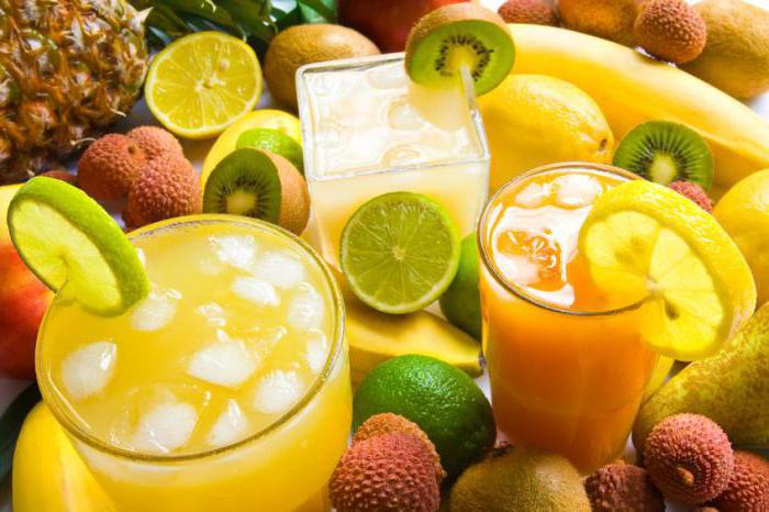 соки фруктовые напитки