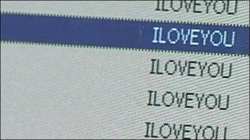 компьютерный вирус love