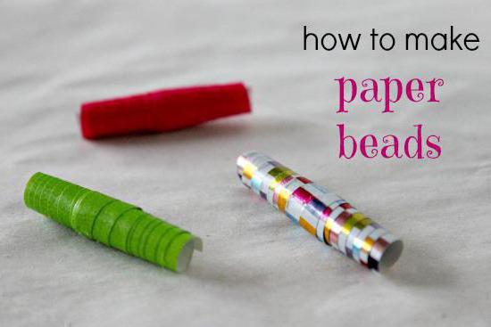 how to make a paper bracelet with your own hands