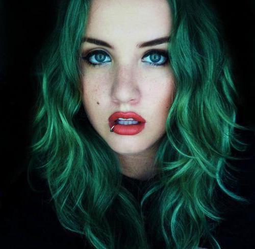 green hair dye