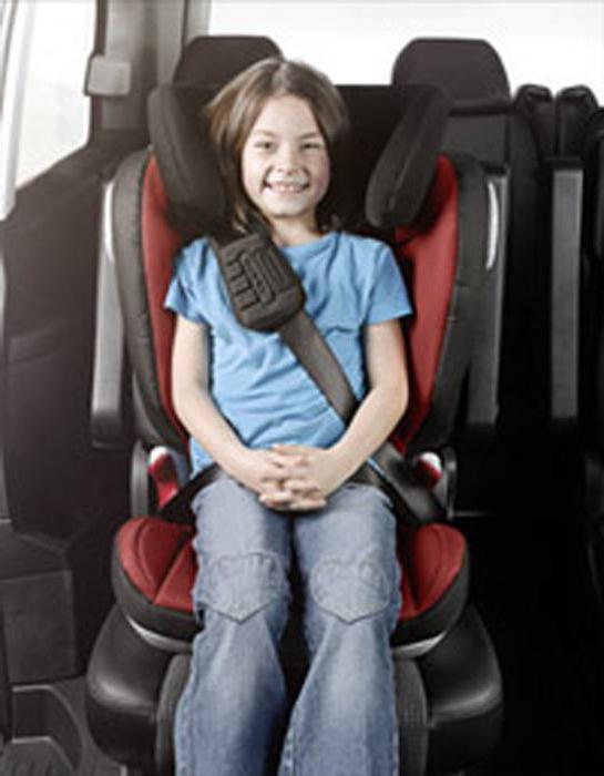 перевозка детей в кресле на переднем сиденье 