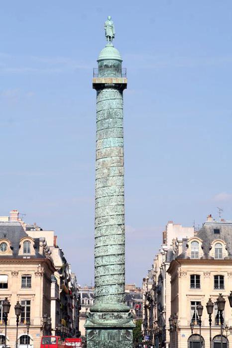 колонна вандомской площади 