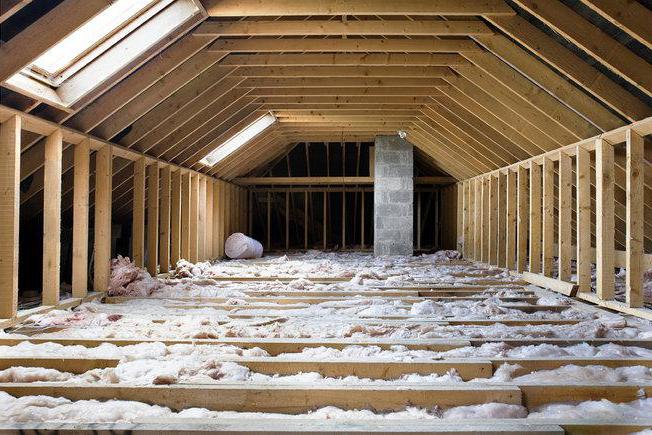 how to properly insulate the ceiling under a cold roof