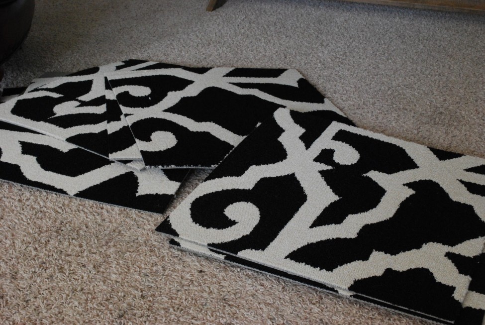 ковровая плитка с рисунком