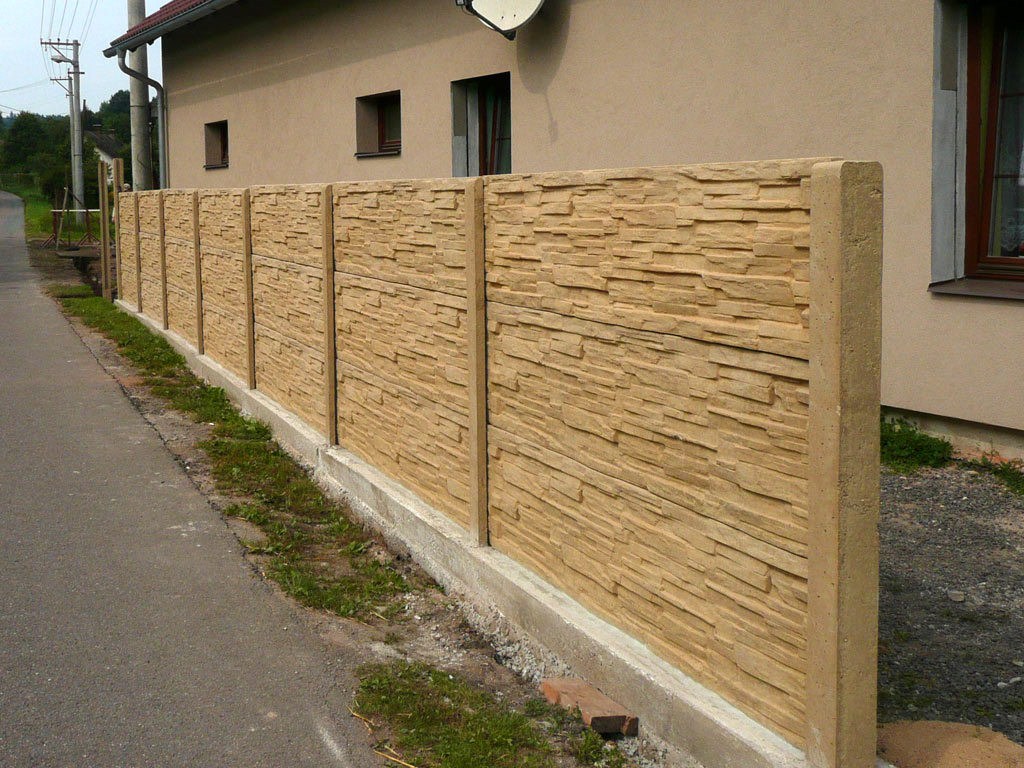 concrete sectional fence