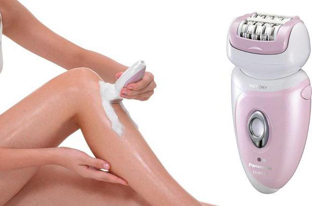 female foot epilator