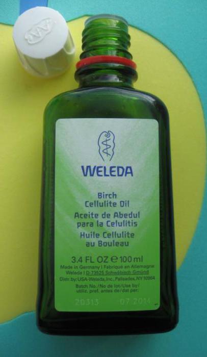 березовое антицеллюлитное масло weleda birch cellulite oil