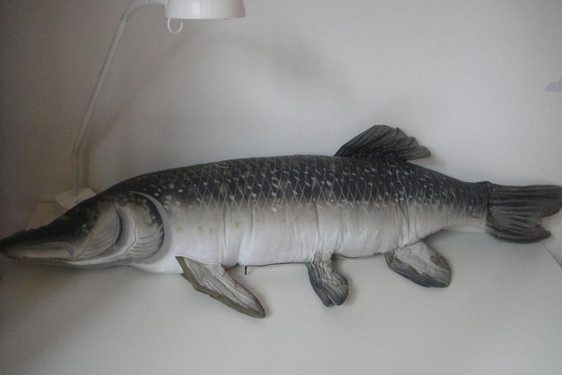 Рыба-подушка в форме щуки