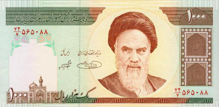 иранский риал к евро