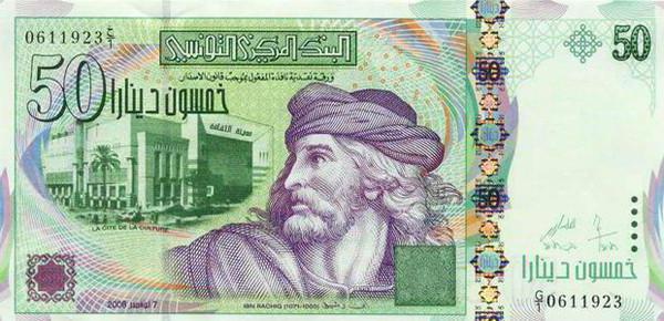 тунисский динар к доллару