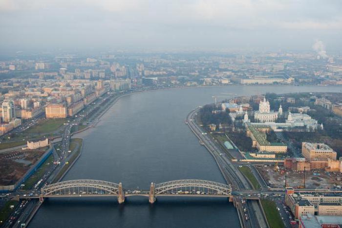 Мост императора Петра Великого в Санкт-Петербурге