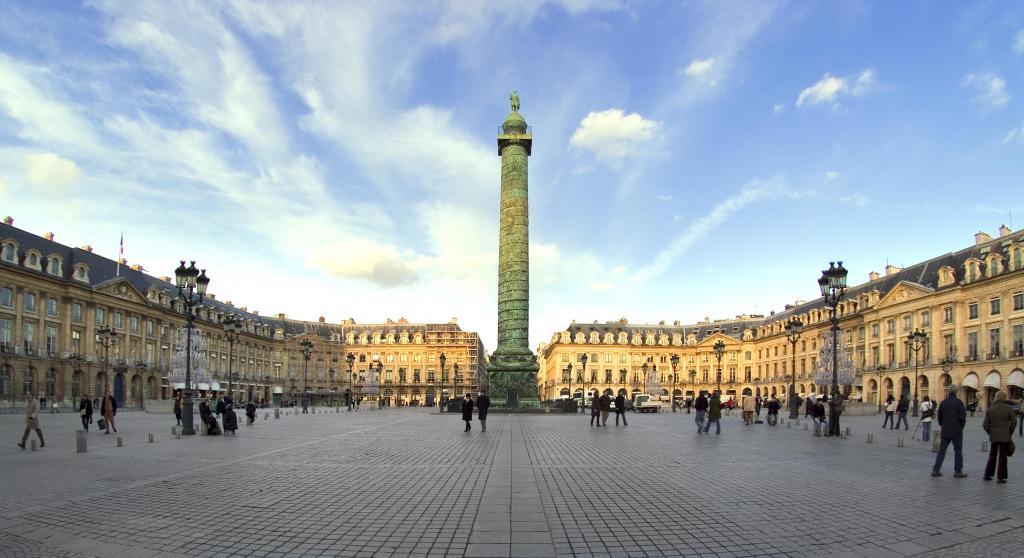 Площадь Вандом в Париже