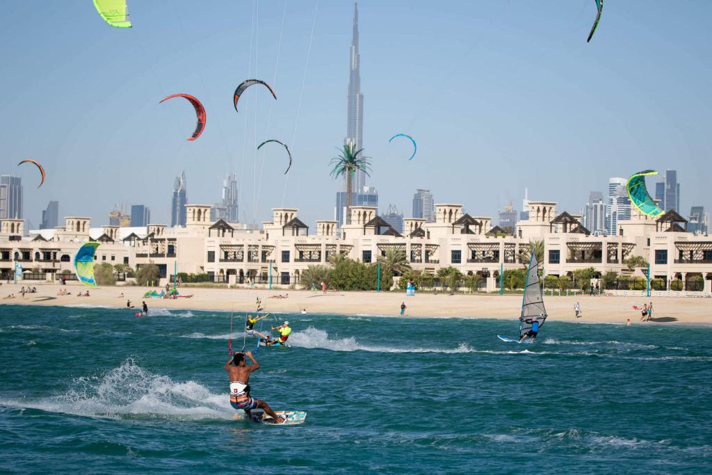 Пляжи в Дубае
