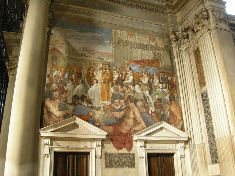 фреска в церкви Сан марко