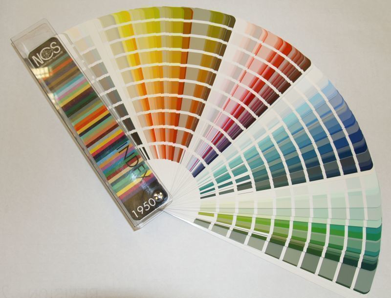 Каталог NCS Standard Colors, состоящий из 1950 позиций