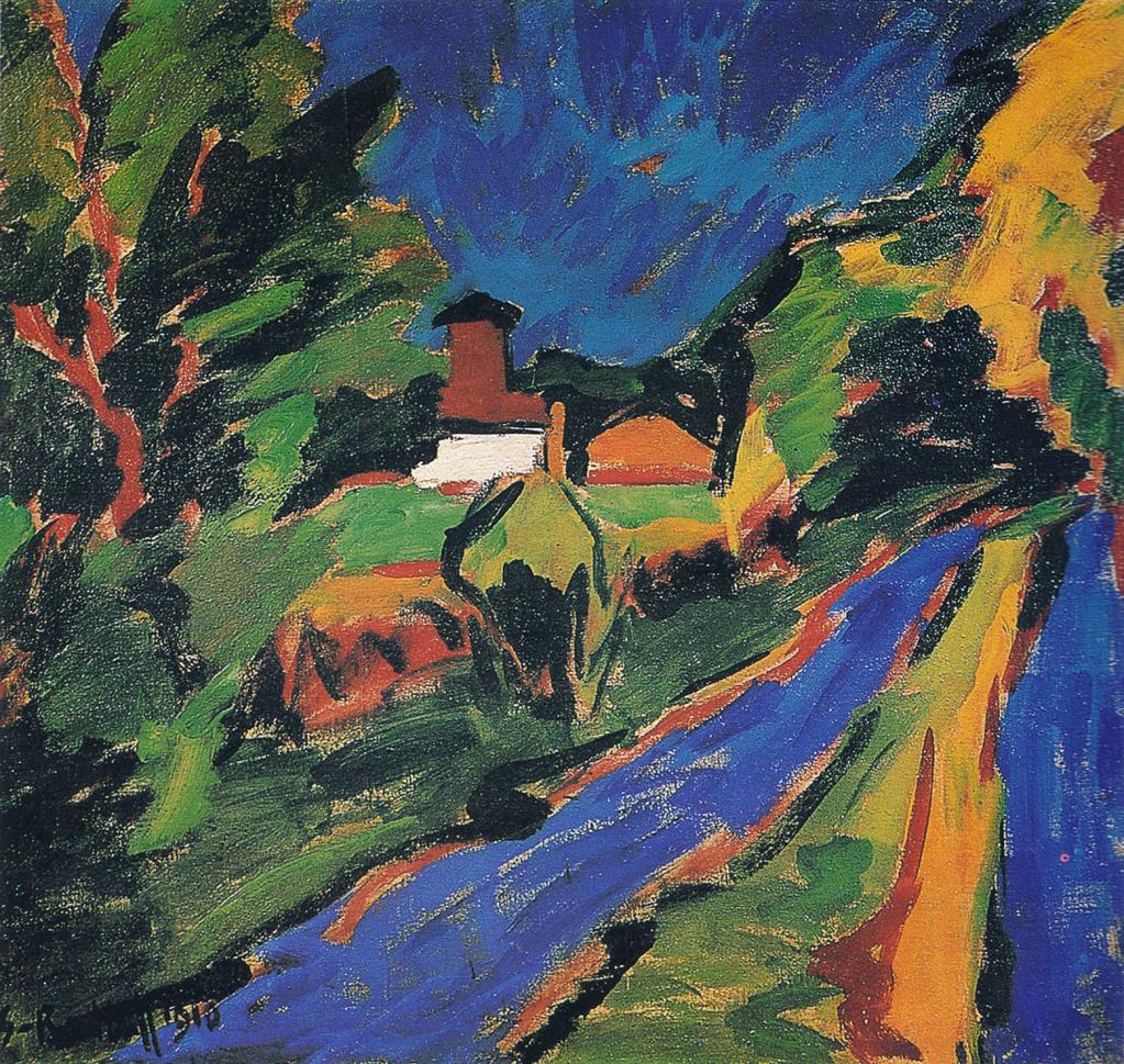 "Дангастский пейзаж" (1910)