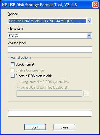 program for formatting flash drives in ntfs