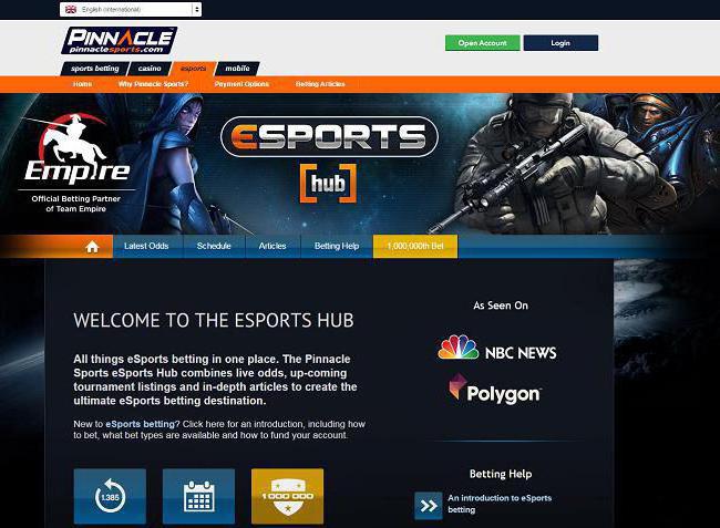 pinnaclesports com