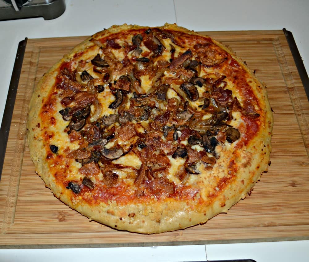 рецепт приготовления пиццы с колбасой и грибами фото 105