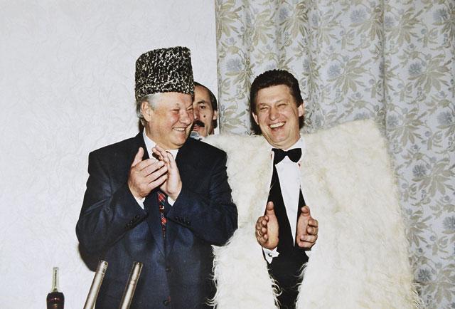 Shumeyko and Yeltsin