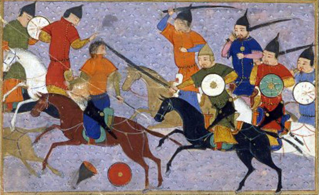 The first campaigns of the Mongols