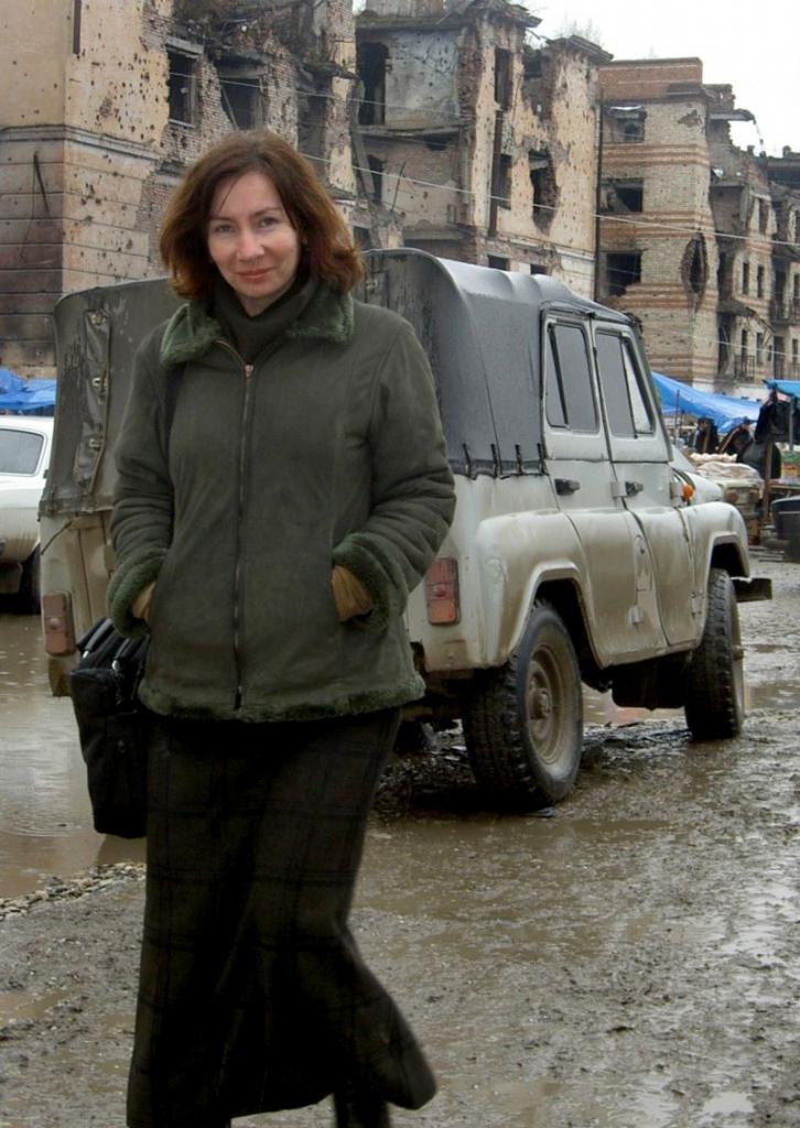 Наталья Эстемирова в Чечне