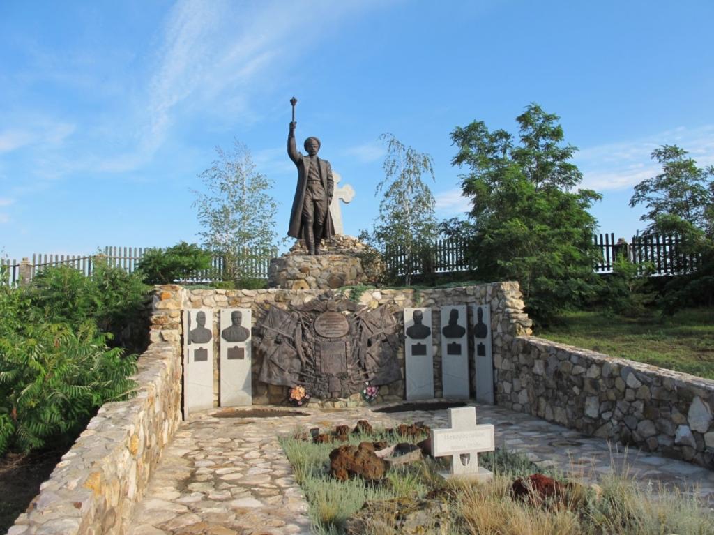 Monument to Krasnov in the Rostov region