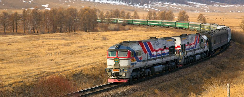 Железные дороги в Монголии
