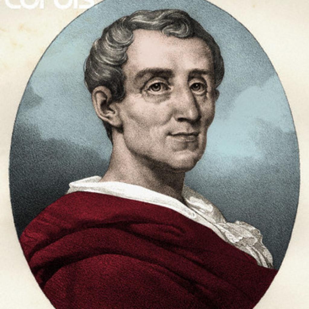 Philosopher Charles Montesquieu