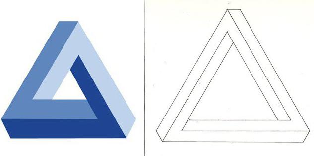 Как рисуется бесконечный треугольник