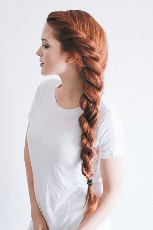 photo hairstyles for long hair on one side