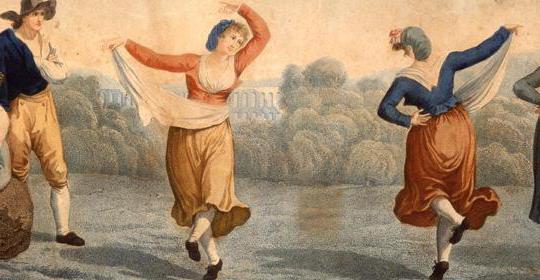 старинный итальянский танец