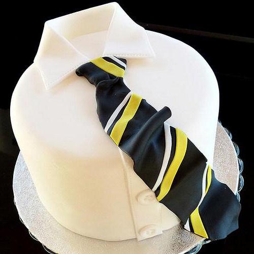 Тортик с галстуком 