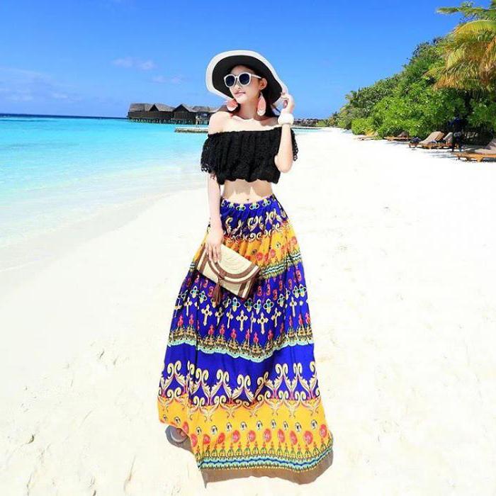 DIY beach skirt