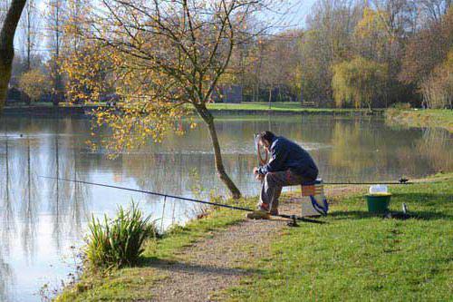 winter fishing in the Vologda region