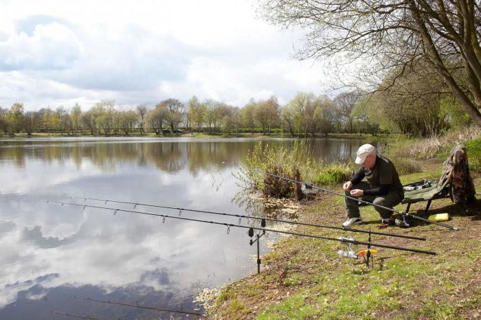 fishing on the lakes of the Vologda region