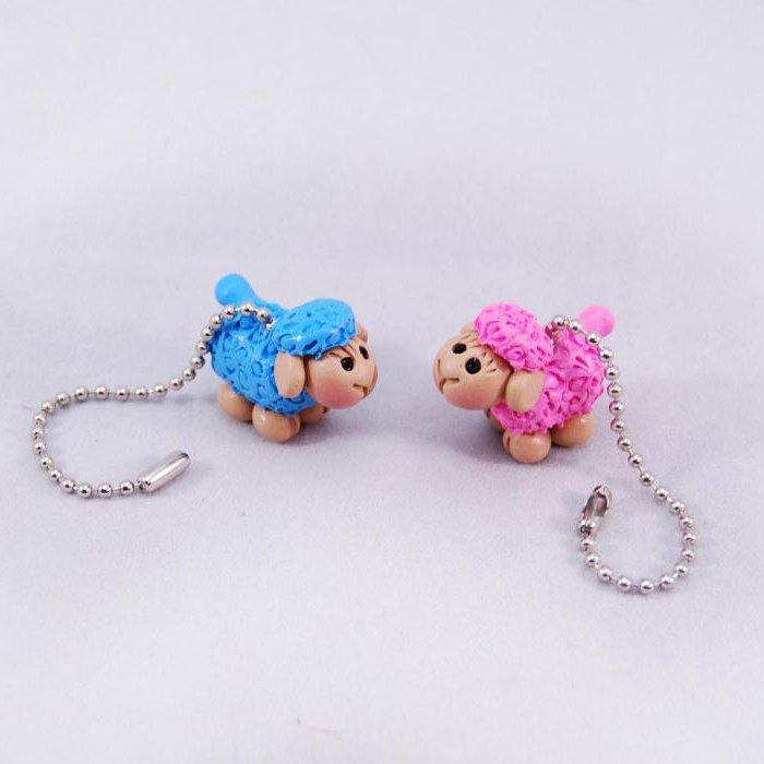 do-it-yourself polymer clay sheep