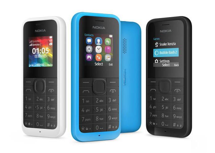 nokia 105 характеристики телефона