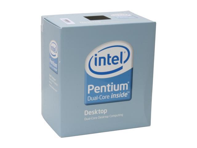 intel pentium dual cpu