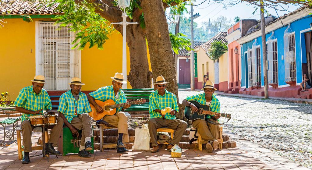 Музыканты на Кубе