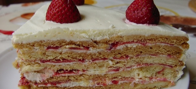 shortcake with sour cream recipe